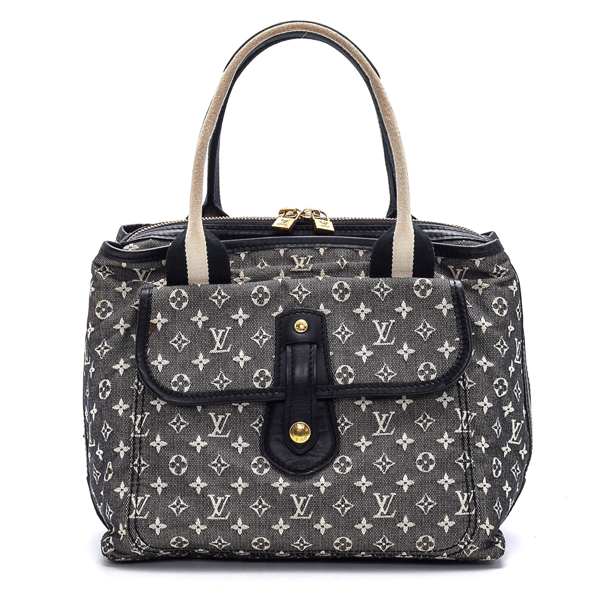Louis Vuitton - Grey Monogram Mini Lin Cabas Mary Kate Handbag 